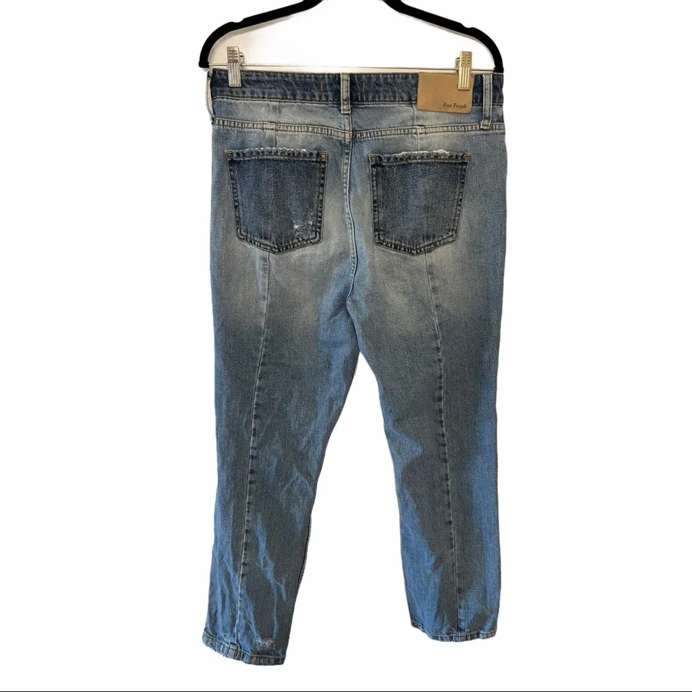 Free People Patchwork Jeans size 30 - Picture 7 of 7
